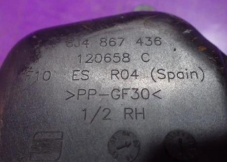 Seat Ibiza IV 6J 2008-2017 hatchback 1.4 16v petrol MT 63 kW 2009  Mechanizmus sťahovania okna predný pravý 6R0959802C 6J3837402A