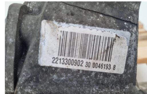 Mercedes GLK X204 2008-2015 hatchback 3.0 CDI diesel AT 170 kW 2009  Diferenciál predný 2213300902