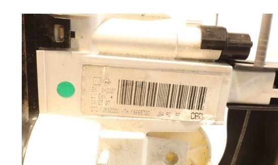 Renault Megane II 2003-2008 2.0 DCI diesel MT 110 kW 2006  Panel kúrenia/klimatizácie 69580001