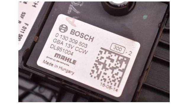 Opel Astra V 2015- combi 1.6 CDTI diesel MT 81 kW 2018  Ventilátor kúrenia F011500116