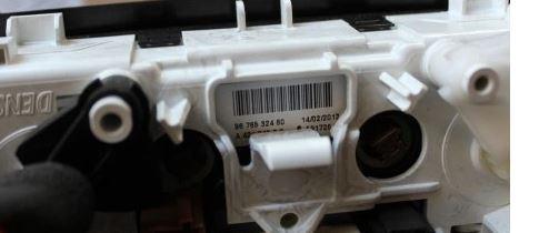 Citroen Berlingo II 2008-2018 hatchback 1.6 16v petrol MT 66 kW 2009  Panel kúrenia/klimatizácie 9676532480