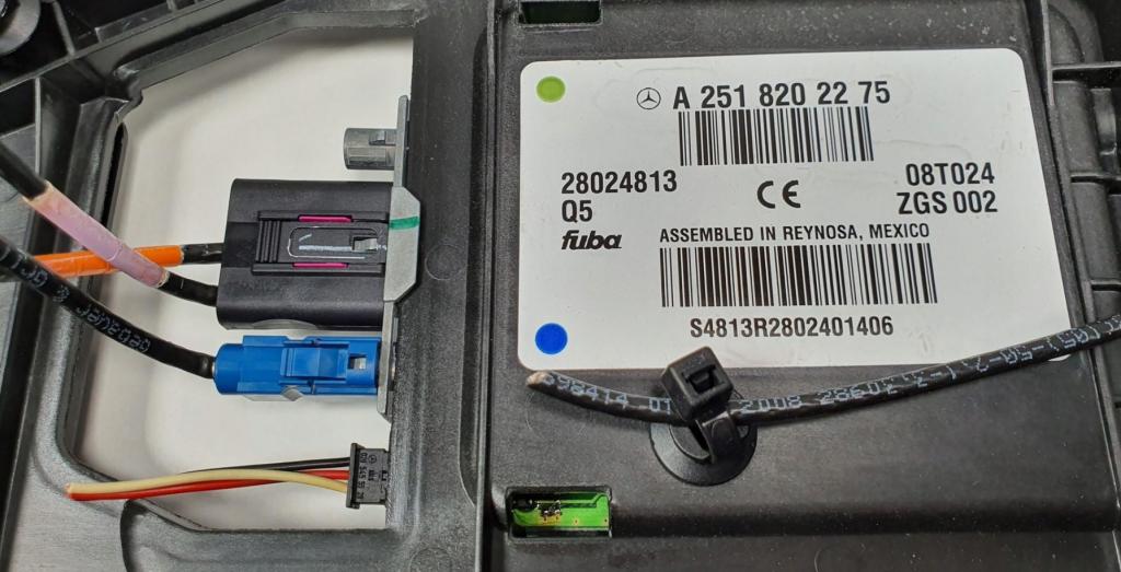 Mercedes R W251 2005-2013 minivan 3.5 V6 petrol AT 200 kW 2008  Modul A2518202275