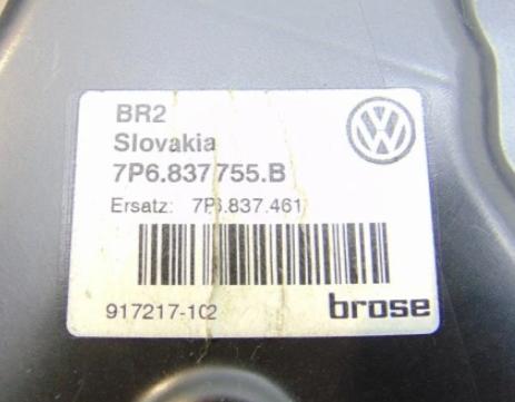 Volkswagen Touareg II 2010-2018 hatchback 3.0 TDI diesel AT 180 kW 2012  Mechanizmus sťahovania okna predný ľavý 7P6837755B