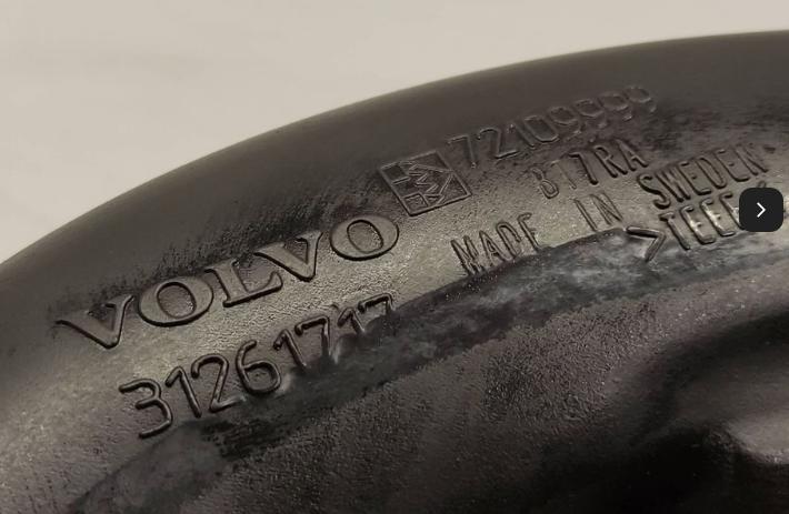 Volvo V70 III 2007-2016 combi 2.4 D diesel MT 120 kW 2008  Rúrka chladenia vzduchu 31261717
