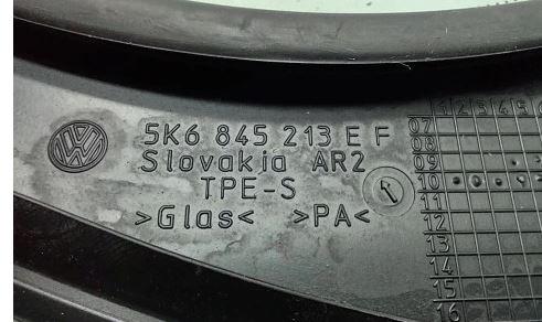 Volkswagen Golf VI 2008-2013 hatchback 2.0 TDI diesel MT 103 kW 2013  Sklo zadných ľavých dverí 5K6845213E