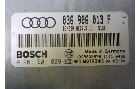 Audi A2 hatchback 1.6 FSI petrol MT 81 kW 2002  Riadiaca jednotka motora 036906013F 0261S01009