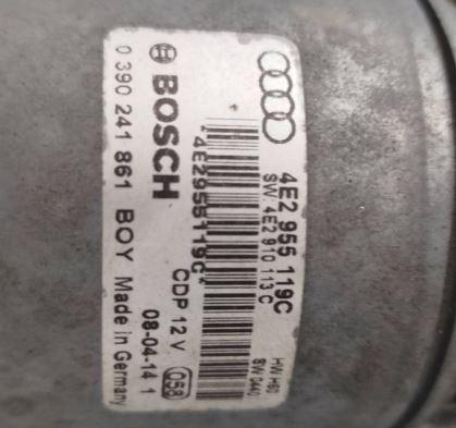 Audi A8 D3 2002-2009 sedan 3.0 TDI diesel AT 171 kW 2004  Motorček stieračov predný 4E2955119C 4E2910113C 0390241861
