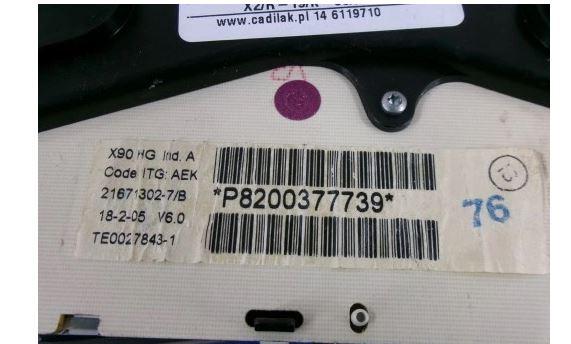 Dacia Logan I 2005-2014 sedan 1.4 8v petrol MT 55 kW 2007  Prístrojová doska P8200377739