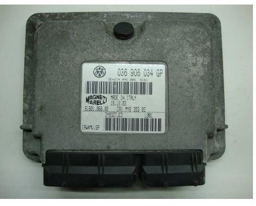 Volkswagen Polo IV 9N 2001-2009 hatchback 1.2 12v petrol MT 47 kW 2003  Riadiaca jednotka motora 036906034GP IAW4MV.GP