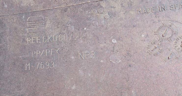 Seat Ibiza II 6K 1993-2002 hatchback 1.4 petrol MT 44 kW 1996  Nárazník predný 6K0807221K