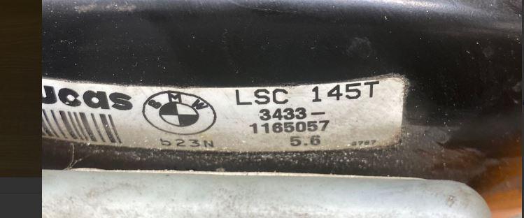 BMW 5 E39 1996-2003 sedan 3.0 D diesel 142 kW 2000  Posilňovač bŕzd LSC145T 3433 1165057