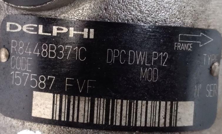 Peugeot Partner I 1996-2008 minivan 1.9 D diesel 51 kW 2004  Vstrekovacie čerpadlo R8448B371C