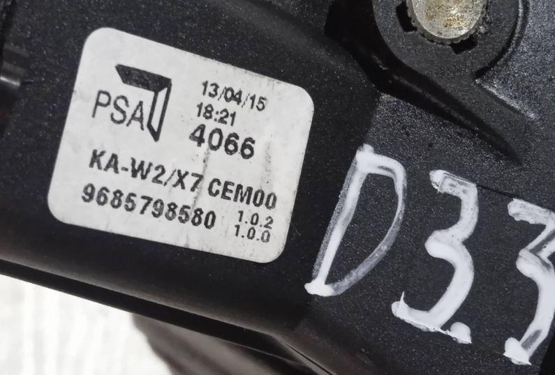 Peugeot 508 2010-2018 sedan 1.6 HDI diesel AT 84 kW 2013 Rýchlostná páka (kulisa) 9685798580