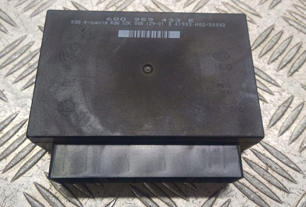 Skoda Fabia I 1999-2007 hatchback 1.2 12v petrol MT 47 kW 2005  Modul komfortu 6Q0959433E