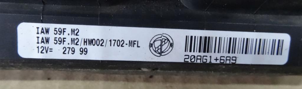 Fiat Punto II 1999-2010 hatchback 1.2 8v petrol MT 44 kW 2006  Riadiaca jednotka motora (štartovací komplet) IAW59FM2 46760606 46766765