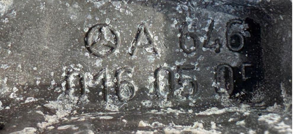 Mercedes E W211 2002-2009 sedan 2.2 CDI diesel AT 90 kW 2005  Veko ventilov 6460160505