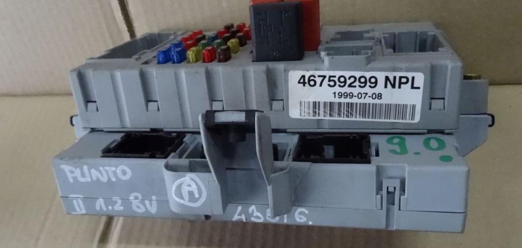 Fiat Punto II 1999-2010 hatchback 1.2 8v petrol MT 44 kW 2006  Riadiaca jednotka motora (štartovací komplet) IAW59FM2 46760606 46766765