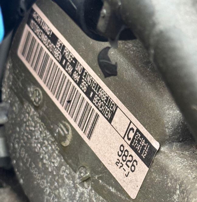 Volkswagen Golf VI 2008-2013 hatchback 1.4 TSI petrol Caxc MT 90 kW 2010 Motor benzín CAXA