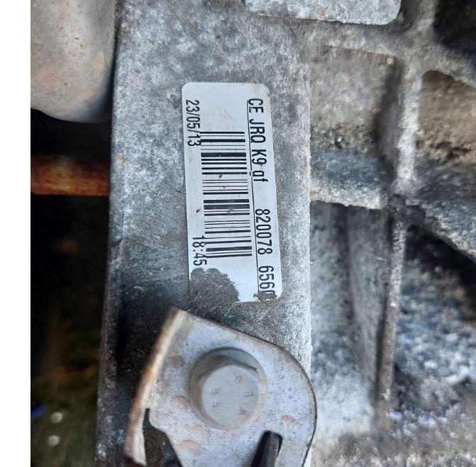 Renault Kangoo II 2008- hatchback 1.5 DCI diesel MT 63 kW 2011  Prevodovka manuálna JRQ-K9GF