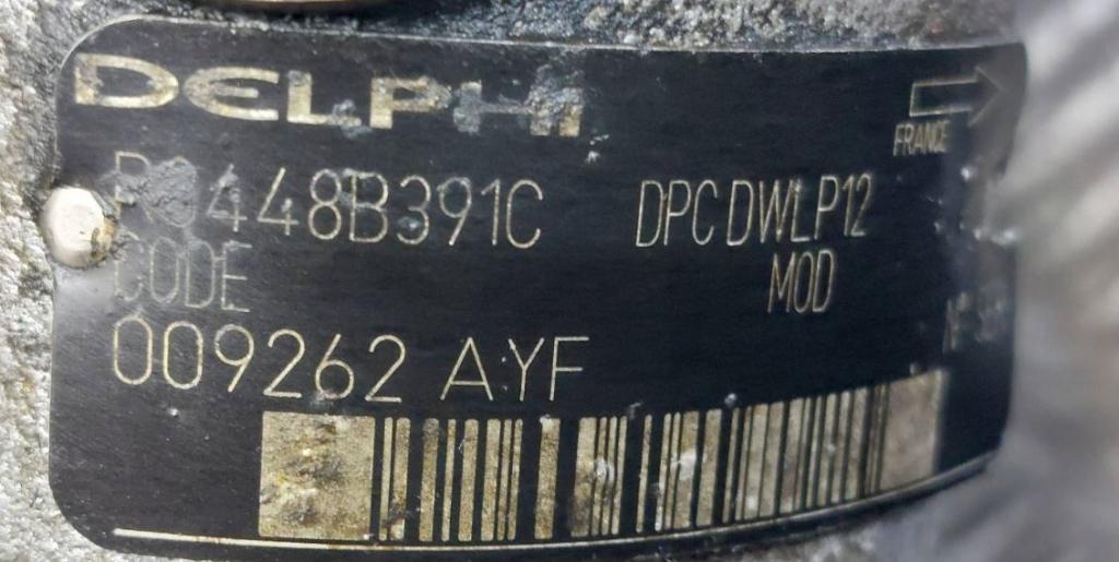 Citroen Berlingo I 1996-2008 minivan 1.9 D diesel 51 kW 1999  Vstrekovacie čerpadlo R8448B391C