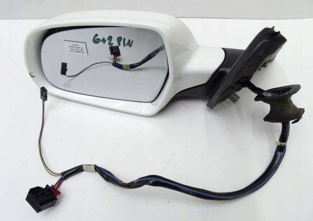 Audi A4 B8 2007-2015 sedan 2.0 TDI diesel AT 105 kW 2008  Spätné zrkadlo vonkajšie ľavé