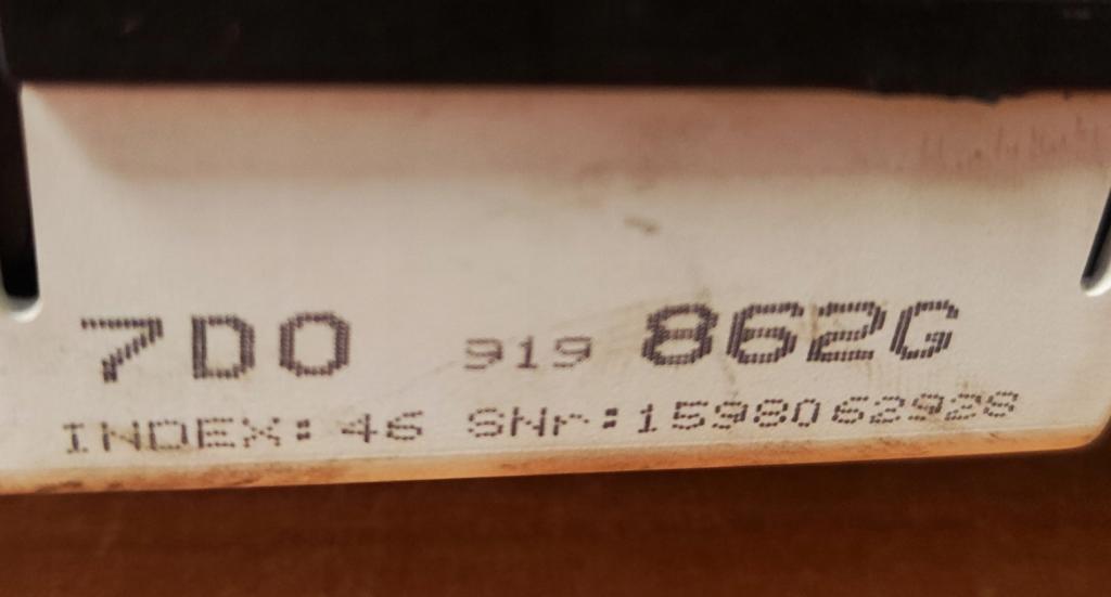 Volkswagen Transporter T4 1990-2003 2.5 TDI diesel MT 75 kW 1999  Prístrojová doska 7D0919862G