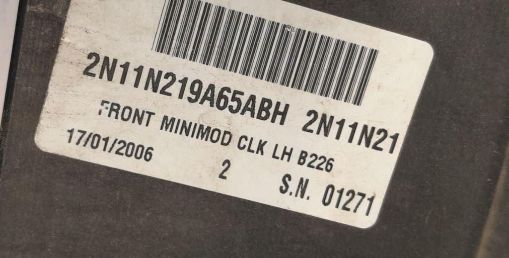 Ford Fusion hatchback 1.4 16v petrol MT 59 kW 2004  Zámok dverí predný ľavý 2N11N219A65ABH