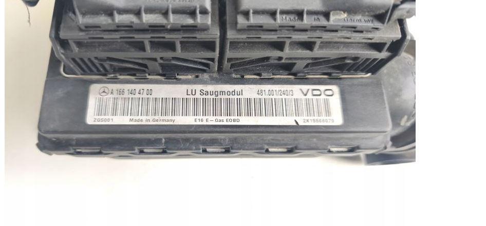 Mercedes A W168 1997-2004 hatchback 1.6 petrol AT 60 kW 2003  Riadiaca jednotka motora A1661500179 A1661404700