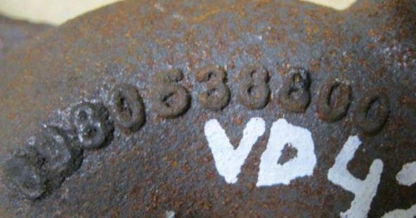 Opel Zafira B 2005-2014 hatchback 1.9 CDTI diesel MT 88 kW 2005  Sacie potrubie 8980538800 VD4269