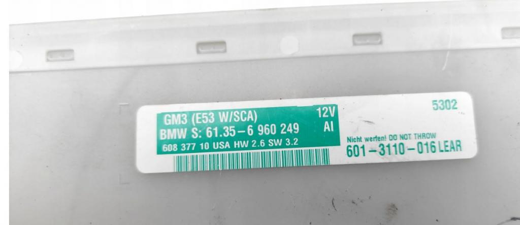 BMW X5 E53 1999-2006 hatchback 3.0 D diesel AT 135 kW 2003  Modul komfortu 6960249