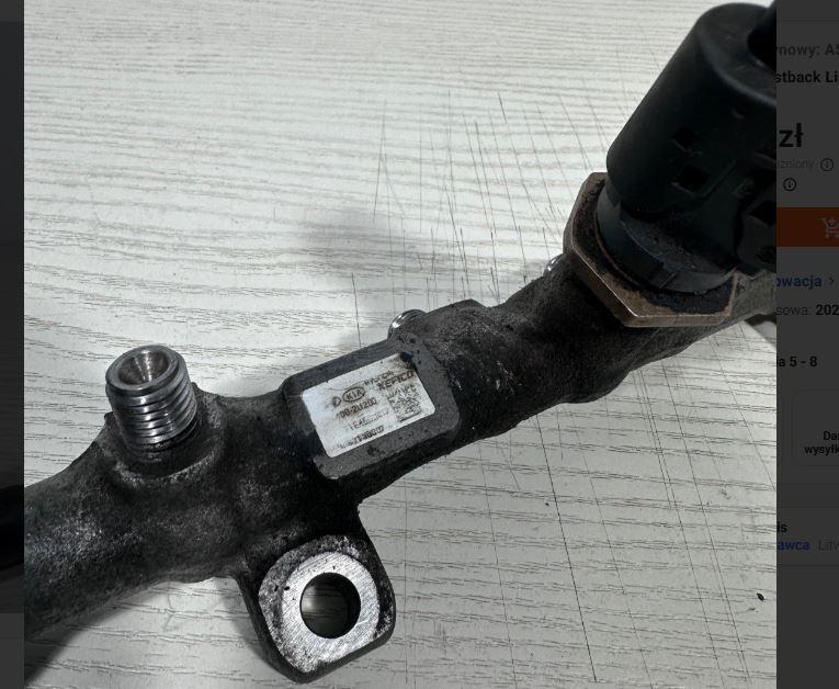 Kia Ceed III 2018- hatchback 1.6 CRDI diesel MT 85 kW 2018  Vstrekovacia lišta 314002U200