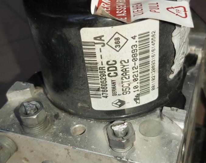 Renault Scenic III 2009-2016 hatchback 1.6 DCI diesel MT 96 kW 2012  Pumpa ABS 476605296R