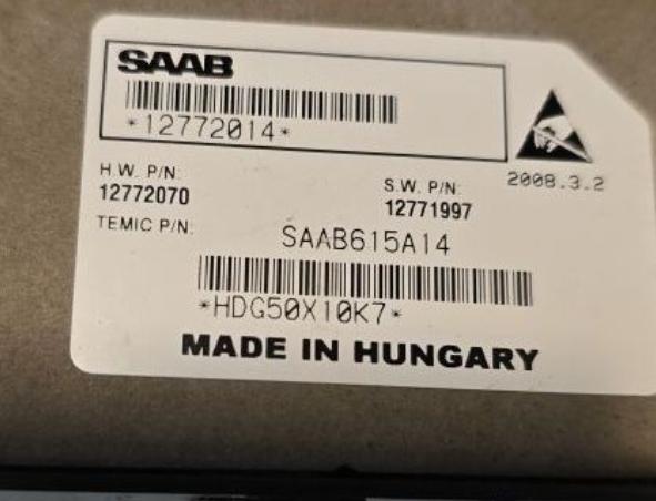 Cadillac BLS 2005-2010 sedan 3.6 V6 petrol AT 190 kW 2007  Prepínač ovládania okna predný ľavý 12772070