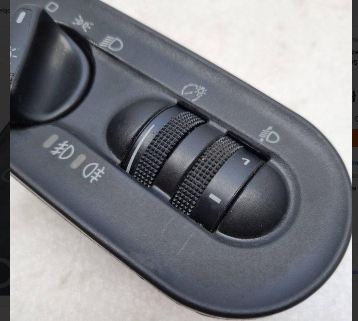 Volkswagen Sharan I 1995-2010 hatchback 1.9 TDI diesel 81 kW 1998  Prepínač svetiel 98504051507 7M1941531E 95VW13K196BB