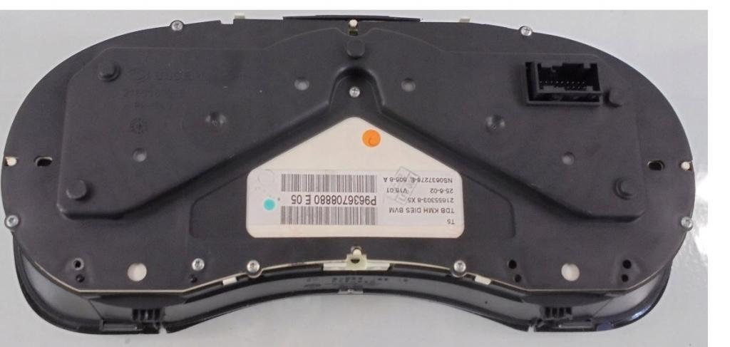 Peugeot 307 hatchback 2.0 HDI diesel 66 kW 2002  Prístrojová doska P9636708880