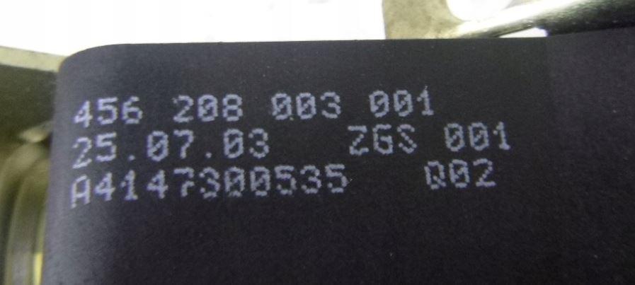 -- Znacka vozidla --    Zámok dverí zadný pravý A4147300535