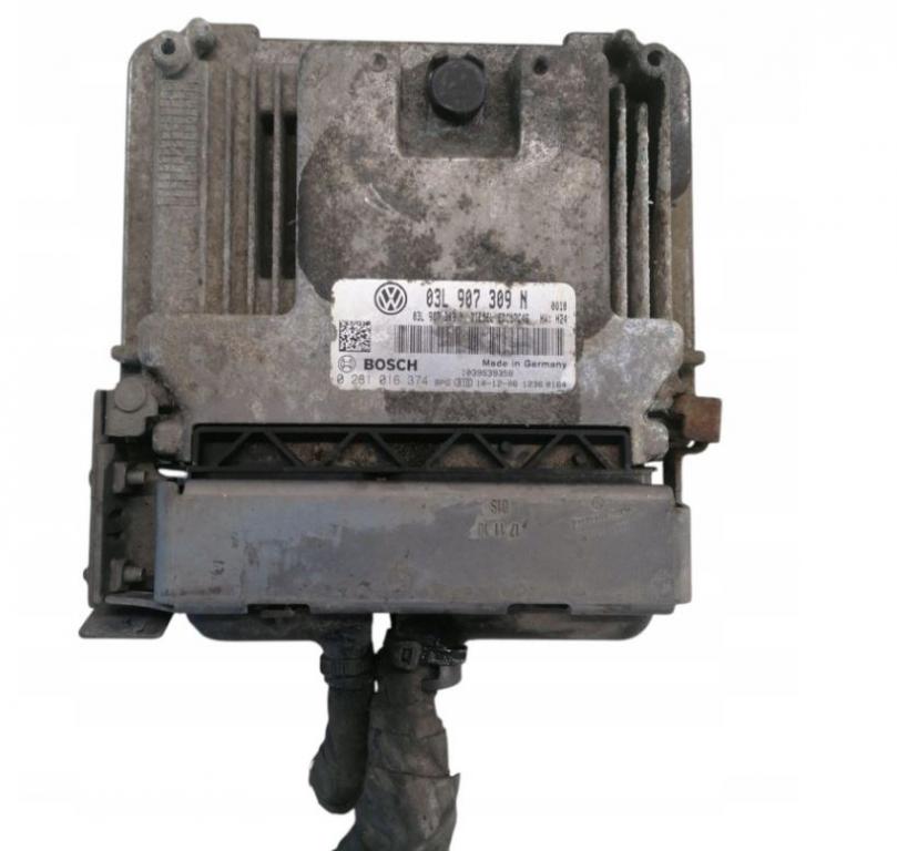 Volkswagen Passat B7 2010-2014 sedan 2.0 TDI diesel MT 103 kW 2012  Riadiaca jednotka motora 03L907309N 0281016374