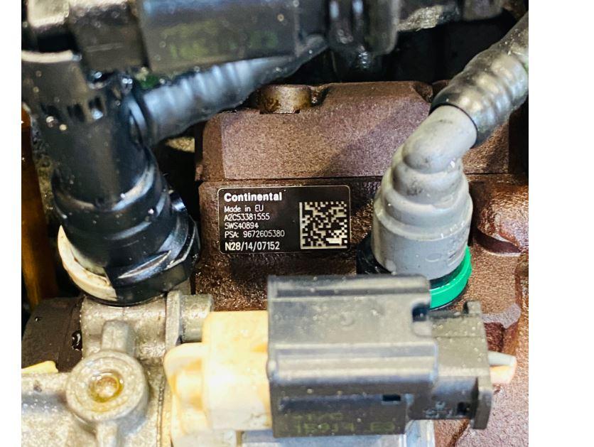 Peugeot 508 2010-2018 sedan 1.6 HDI diesel AT 84 kW 2013  Motor diesel 9H05