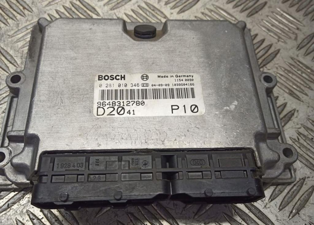 Fiat Ducato III 2006-2014 hatchback 2.0 HDI diesel MT 85 kW 2012  Riadiaca jednotka motora 9648312780