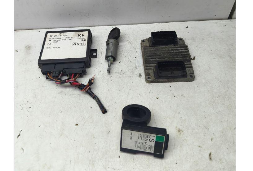 Opel Astra II 1998-2009 hatchback 1.4 16v petrol MT 66 kW 2001  Riadiaca jednotka motora (štartovací komplet) 12242030