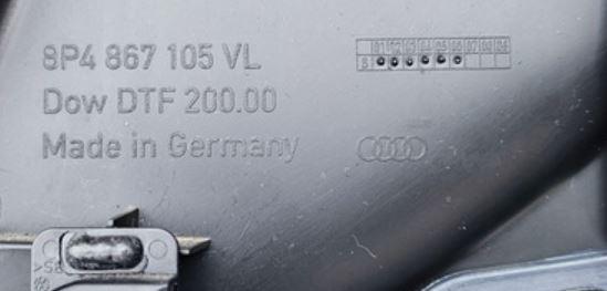 Audi A3 8P 2003-2012 hatchback   Tapacír dverí predný ľavý