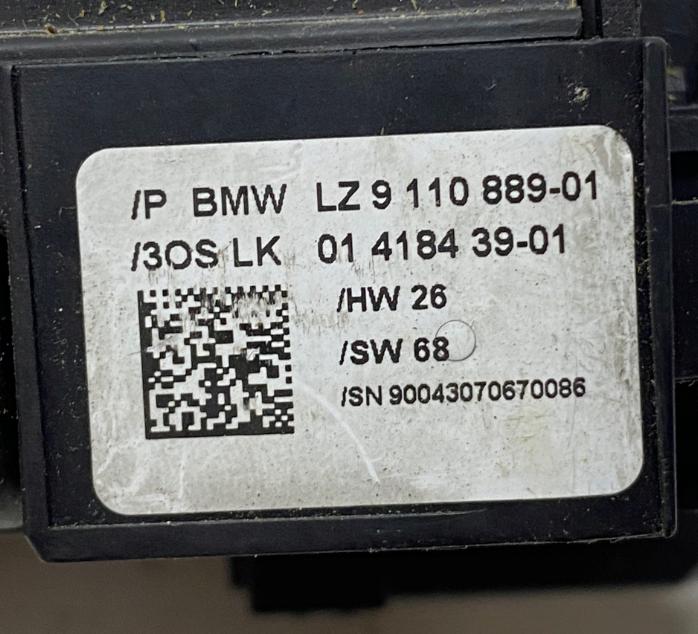 BMW 3 E90 2005-2013 Prepínacie páčky pod volantom 9110889 01208120