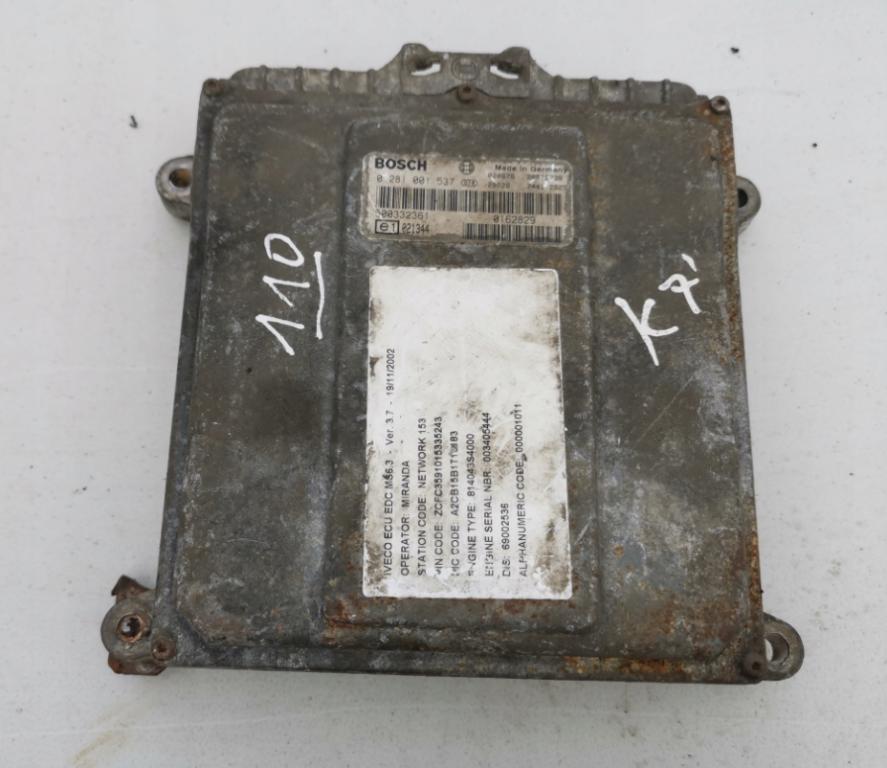 Iveco Daily III 1999-2006 2.8 diesel Riadiaca jednotka motora 0281001537 500332361