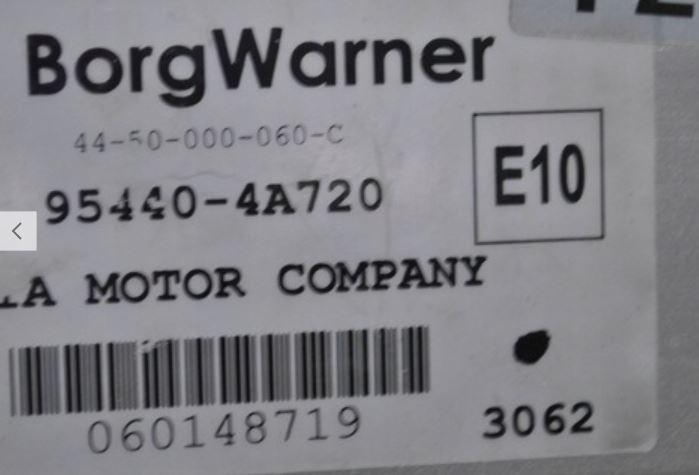 Kia Sorento I 2003-2009 hatchback 2.5 CRDI diesel AT 103 kW 2002  Riadiaca jednotka motora 954404A720