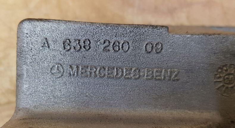 Mercedes Vito W638 1996-2003 2.2 CDI diesel 90 kW 1998  Rýchlostná páka (kulisa) A63826009