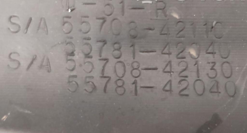 Toyota Rav4 II 2000-2005 hatchback 2.0 D4D diesel MT 85 kW 2003  Torpédo (plast pod čelným sklom) 55708-42110