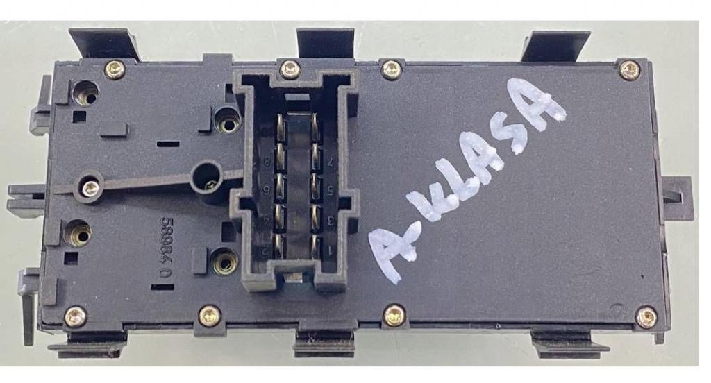 Mercedes A W168 1997-2004 hatchback 1.7 CDI diesel MT 66 kW 2000  Prepínač ovládania okna predný ľavý 1688206510