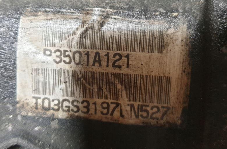 Mitsubishi Lancer Evo X 2009 217 kw 10 SEDAN 4D 2.0 16V 295KM 07-15   Diferenciál zadný P3501A121