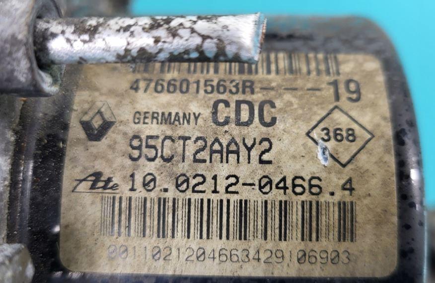 Renault Megane III 2008-2016 hatchback 1.9 DCI diesel 96 kW 2009  Pumpa ABS 476601563R