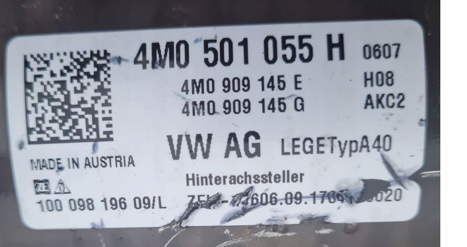 Audi Q7 2017 Riadenie ostatné zadna cast 4M0501055H 4M0909145E 4M0909145G